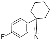 1-(4-Fluorophenyl)cyclohexanecarbonitrile Structure,71486-43-6Structure