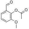 2-Acetoxy-3-methoxybenzaldehyde Structure,7150-01-8Structure