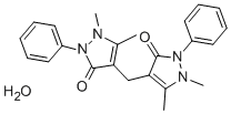 4,4’-Diantipyrylmethane monohydrate Structure,71501-10-5Structure