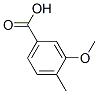 3-Methoxy-4-methylbenzoic acid Structure,7151-68-0Structure