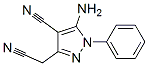 5-Amino-4-cyano-3-cyanomethyl-1-phenylpyrazole Structure,7152-40-1Structure