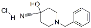 1-Benzyl-4-cyano-4-hydroxypiperidine hydrochloride Structure,71617-20-4Structure