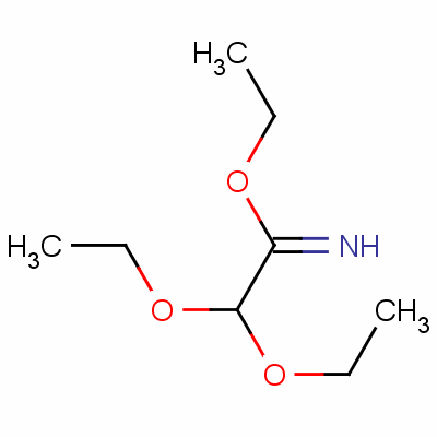 2,2-二乙氧基乙亞氨酸乙酯結(jié)構(gòu)式_71648-28-7結(jié)構(gòu)式