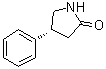 (R)-4-苯基吡咯烷-2-酮結構式_71657-88-0結構式