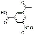 3-Acetyl-5-nitrobenzoic acid Structure,717-75-9Structure