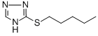 3-(Pentylthio)-4h-1,2,4-triazole Structure,71705-07-2Structure