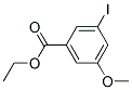 3-碘-5-甲氧基苯甲酸乙酯結(jié)構(gòu)式_717109-27-8結(jié)構(gòu)式