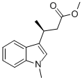 Methyl (3s)-(+)-3-(1-methylindol-3-yl)butanoate Structure,71711-31-4Structure