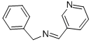 N-Benzyl-N-(3-pyridylmethylene)amine Structure,71718-88-2Structure