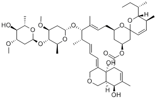 阿維菌素結構式_71751-41-2結構式