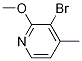 3-Bromo-2-methoxy-4-picoline Structure,717843-51-1Structure