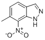 6-Methyl-7-nitro(1h)indazole Structure,717881-06-6Structure