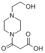 3-[4-(2-Hydroxyethyl)piperazin-1-yl]-3-oxo-propionic acid Structure,717904-42-2Structure