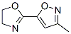 (7ci,8ci)-3-甲基-5-(2-噁唑啉-2-基)-異噁唑結(jié)構(gòu)式_7186-60-9結(jié)構(gòu)式