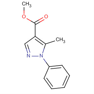 Methyl 5-methyl-1-phenyl-1h-pyrazole-4-carboxylate Structure,7189-01-7Structure