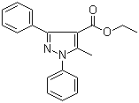 5-Methyl-1,3-diphenyl-1h-pyrazole-4-carboxylic acid ethyl ester Structure,7189-04-0Structure