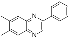 6,7-Dimethyl-2-phenylquinoxaline Structure,71897-07-9Structure