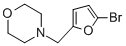 4-[(5-Bromo-2-furyl)methyl]morpholine Structure,71897-83-1Structure