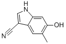 7,6-Hydroxy-5-methyl-1h-indole-3-carbonitrile Structure,719299-15-7Structure