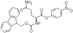 Fmoc-gln-onp結(jié)構(gòu)式_71989-21-4結(jié)構(gòu)式