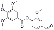 4-Formyl-2-methoxyphenyl 3,4,5-trimethoxybenzoate Structure,71989-95-2Structure