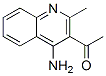 1-(4-Amino-2-methylquinolin-3-yl)ethanone Structure,71993-15-2Structure