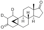 (19,19-<sup>2</sup>H<sub>2</sub>)-5,19-環(huán)雄甾烷-3,17-二酮結(jié)構(gòu)式_71995-57-8結(jié)構(gòu)式