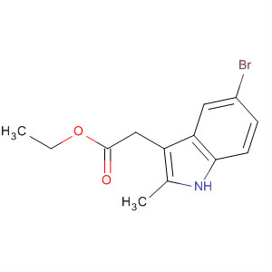 Ethyl 5-bromo-2-methyl-3-indoleacetate Structure,72016-68-3Structure