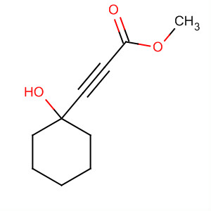 Methyl 3-(1-hydroxycyclohexyl)propiolate Structure,72036-33-0Structure