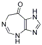 Imidazo[4,5-d][1,3]diazepin-8(3H)-one, 4,7-dihydro- Structure,72079-77-7Structure