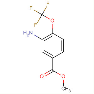 Methyl 3-amino-4-(trifluoromethoxy)benzoate Structure,721-09-5Structure