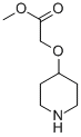 (Piperidin-4-yloxy)-acetic acid methyl ester Structure,721391-32-8Structure