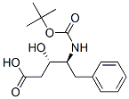 (3S,4s)-4-t-butyloxycarbonylamino-3-hydroxy-5-phenyl-pentanoic acid Structure,72155-46-5Structure