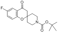 Tert-butyl 6-fluoro-4-oxospiro[chroman-2,4-piperidine]-1-carboxylate Structure,721958-63-0Structure