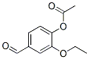 2-Ethoxy-4-formyl-phenyl acetate Structure,72207-94-4Structure