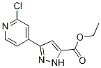 Ethyl 3-(2-chloropyridin-4-yl)-1h-pyrazole-5-carboxylate Structure,723339-30-8Structure