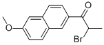 2-Bromo-1-(6-methoxy-2-naphthalenyl)-1-propanone Structure,72337-73-6Structure