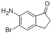 6-Amino-5-bromo-2,3-dihydro-1h-inden-1-one Structure,723760-71-2Structure