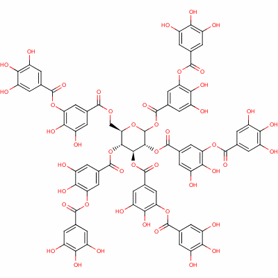 鞣酸結(jié)構(gòu)式_72401-53-7結(jié)構(gòu)式