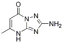 2-Amino-5-methyl-4h-[1,2,4]triazolo[1,5-a]-pyrimidin-7-one Structure,72436-99-8Structure