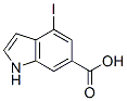 4-Iodo-6-indole carboxylic acid Structure,724450-23-1Structure