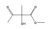 Methyl 2-hydroxy-2-methyl-3-oxobutyrate Structure,72450-34-1Structure