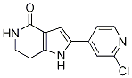 2-(2-Chloropyridin-4-yl)-1,5,6,7-tetrahydro-4h-pyrrolo[3,2-c]pyridin-4-one Structure,724726-05-0Structure