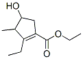 1-Cyclopentene-1-carboxylicacid,2-ethyl-4-hydroxy-3-methyl-,ethylester(9ci) Structure,725229-39-0Structure