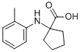 1-o-Tolylamino cyclopentanecarboxylic acid Structure,725234-49-1Structure