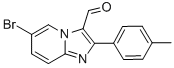 6-Bromo-2-p-tolylimidazo[1,2-a]pyridine-3-carboxaldehyde Structure,725253-27-0Structure