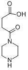 4-氧代-哌嗪-1-基-丁酸結(jié)構(gòu)式_72547-43-4結(jié)構(gòu)式