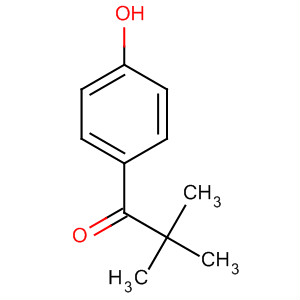 1-(4-Hydroxyphenyl)-2,2-dimethyl-1-propanone Structure,72569-10-9Structure