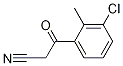 3-(3-Chloro-2-methylphenyl)-3-oxopropanenitrile Structure,72569-28-9Structure