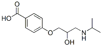 4-(2-Hydroxy-3-isopropylaminopropoxy)benzoic acid Structure,72570-70-8Structure